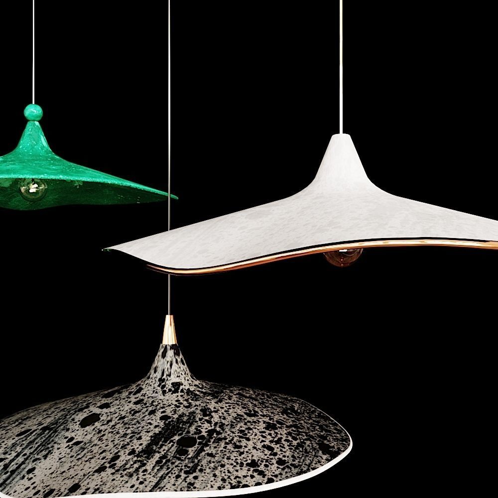 Designer lamp 3D model_3