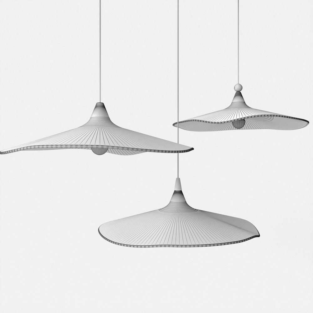 Designer lamp 3D model_5