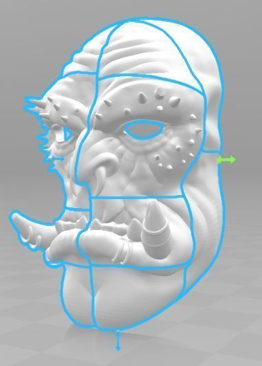 Guldan mask - World of Warcraft 3D print model_7