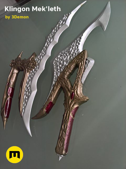 Klingon Mekleth - Star Trek 3D print model_14