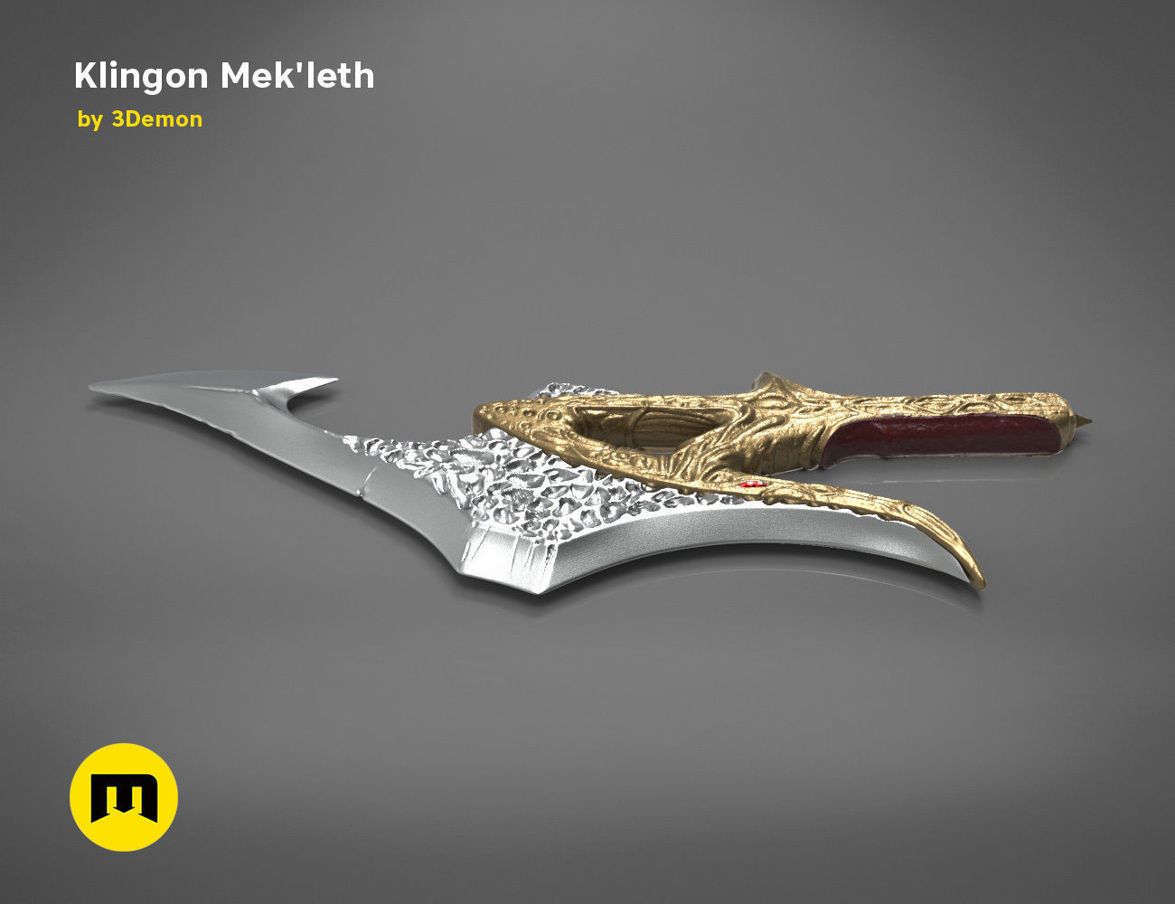 Klingon Mekleth - Star Trek 3D print model_1