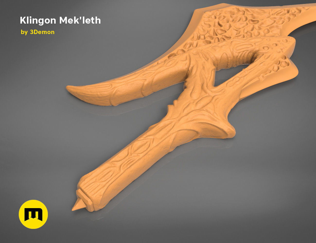 Klingon Mekleth - Star Trek 3D print model_13