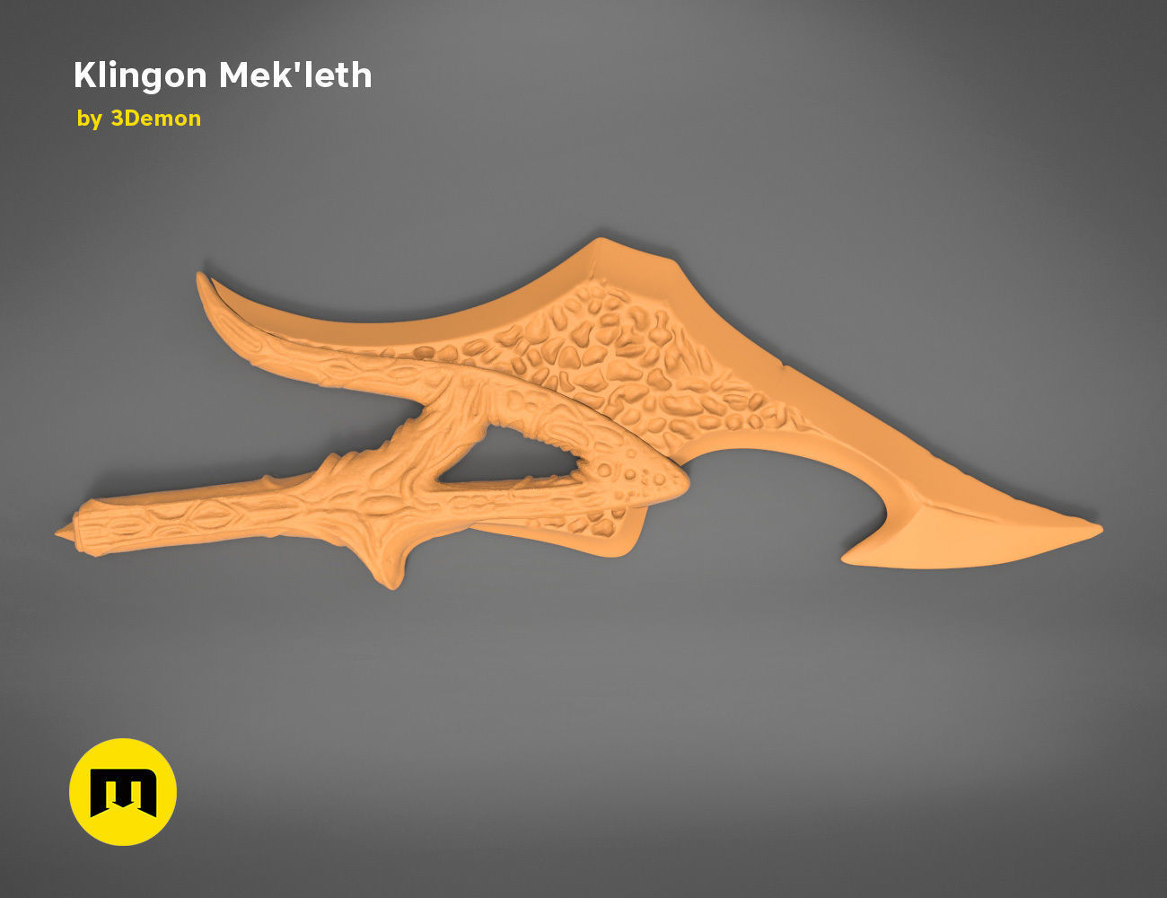 Klingon Mekleth - Star Trek 3D print model_11
