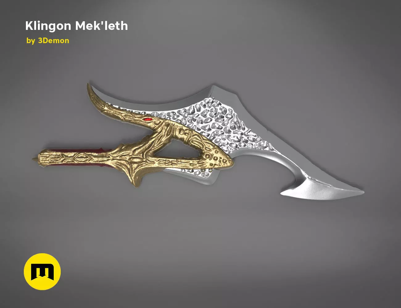 Klingon Mekleth - Star Trek 3D print model_0