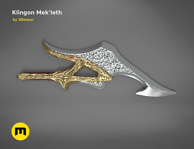 Klingon Mekleth - Star Trek  3D print model