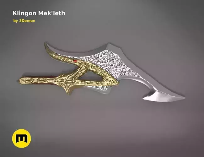 Klingon Mekleth - Star Trek  3D print model