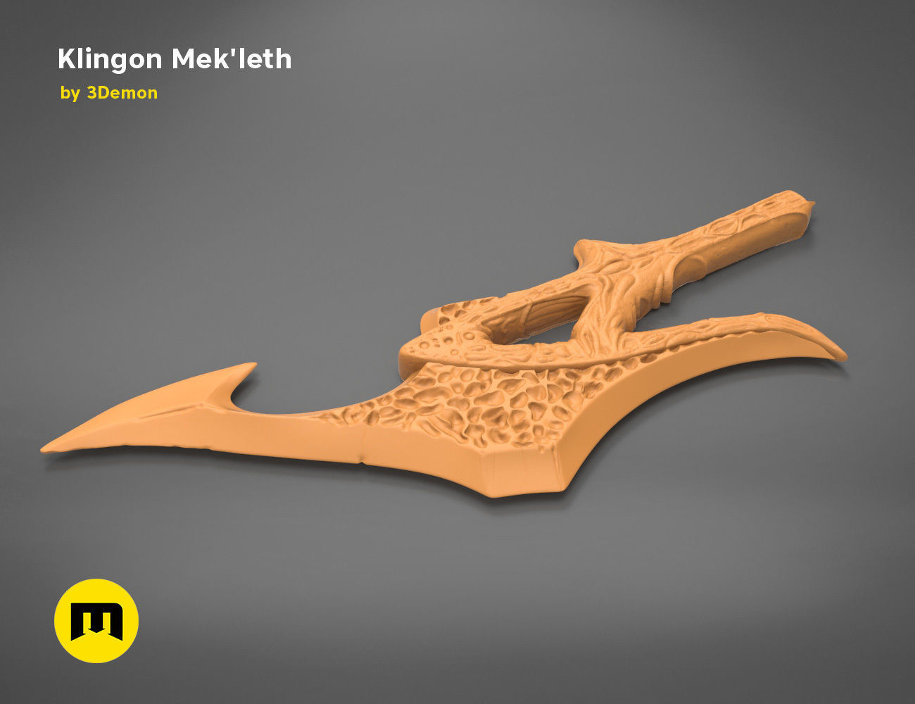 Klingon Mekleth - Star Trek 3D print model_12