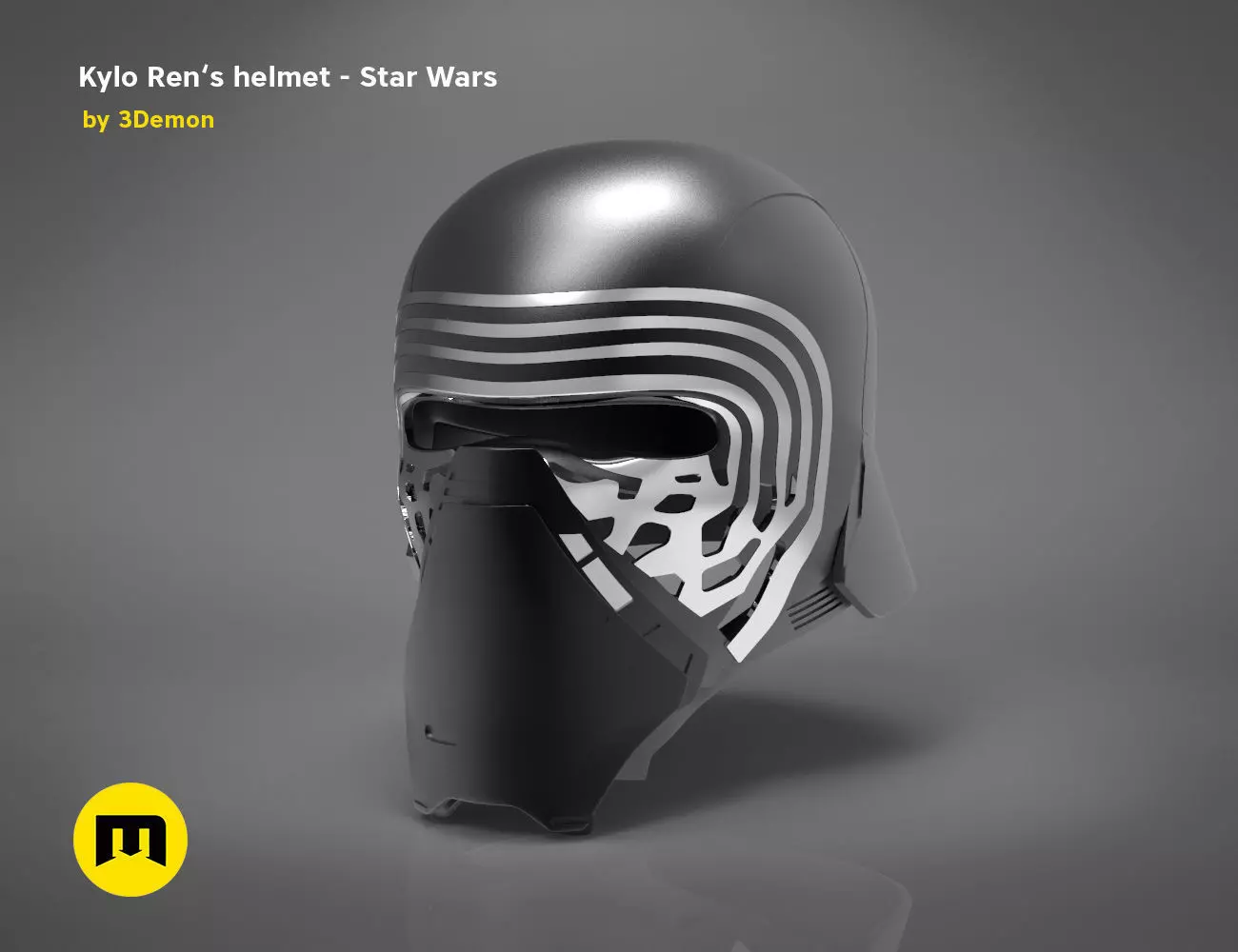 KyloRens helmet - Star Wars 3D print model