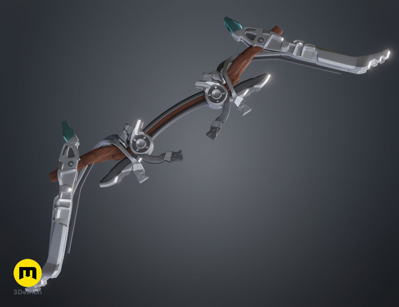 Aloy compound bow Horizon Zero Dawn 3D print model_6