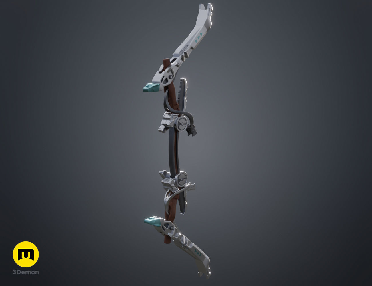 Aloy compound bow Horizon Zero Dawn 3D print model_1