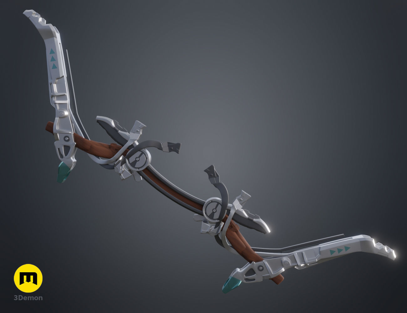 Aloy compound bow Horizon Zero Dawn 3D print model_7