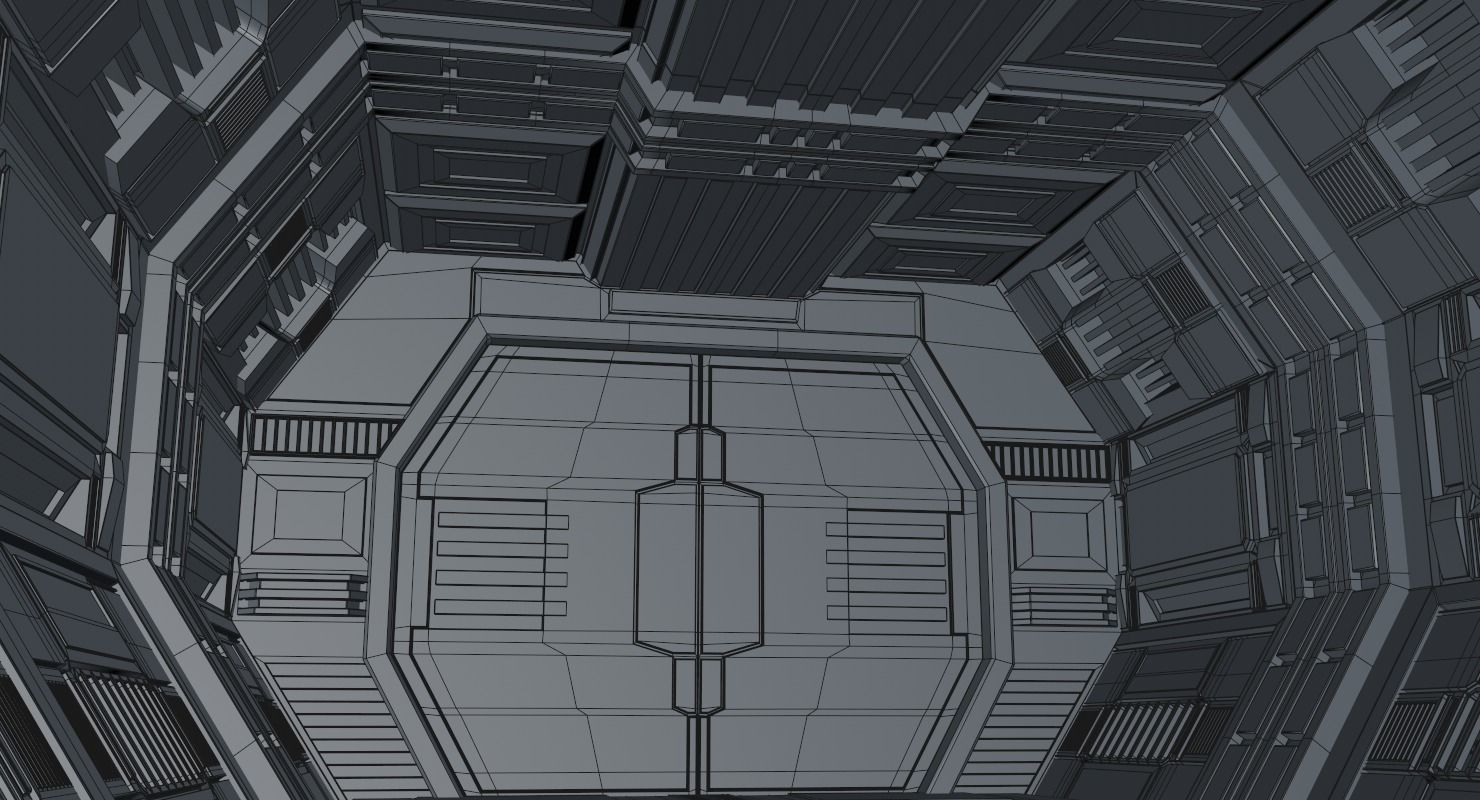 Sci Fi Interior 3D model_10