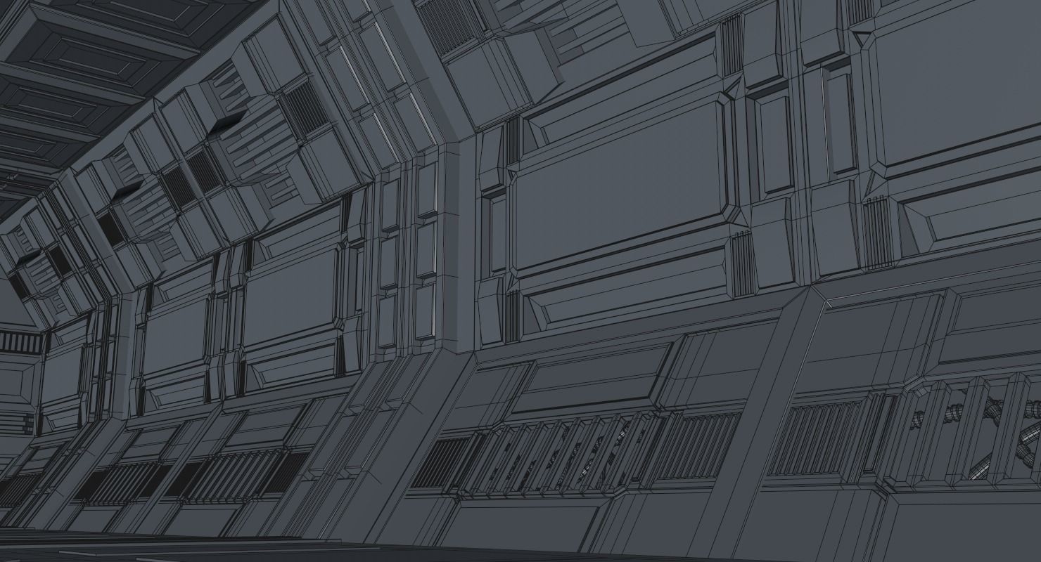 Sci Fi Interior 3D model_20