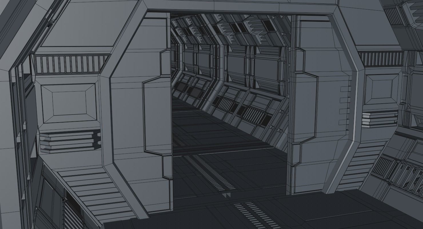 Sci Fi Interior 3D model_16