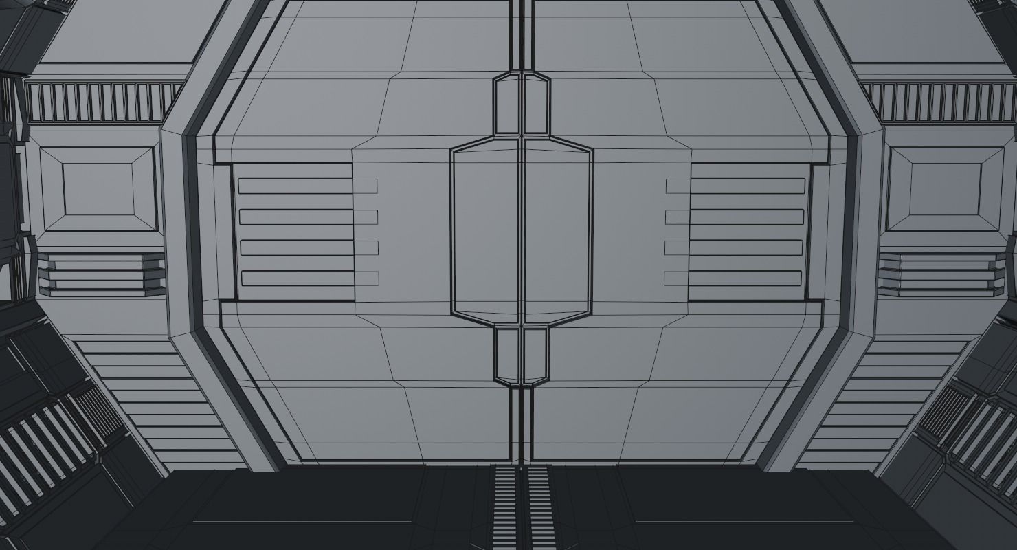 Sci Fi Interior 3D model_15