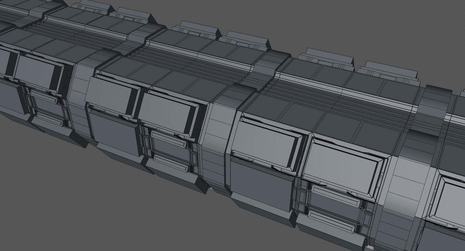 Sci Fi Interior 3D model_17