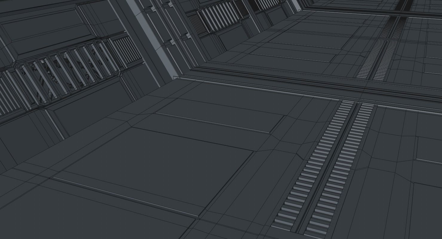 Sci Fi Interior 3D model_14