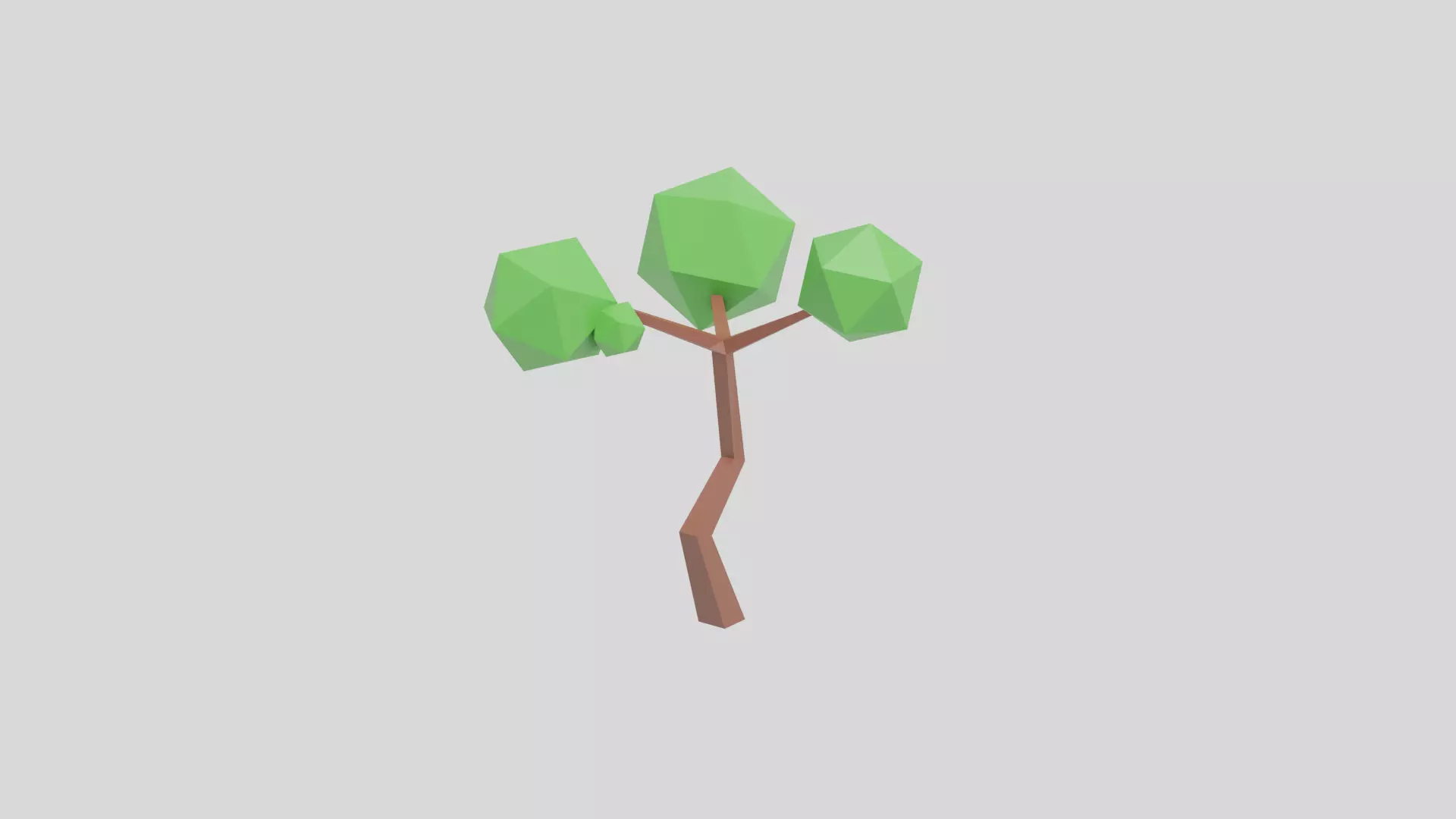 Tree Pack Free low-poly 3D model