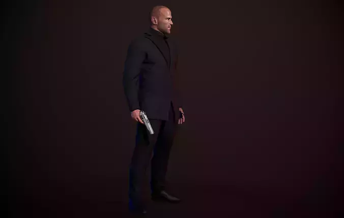 Jason Statham - Realtime for Game