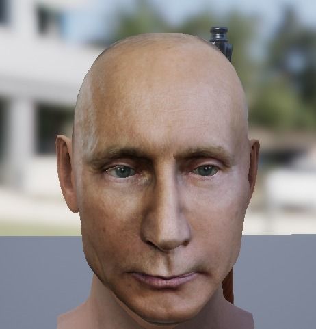 Vladimir Putin 3D model