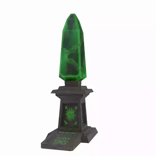 Crystal Grave Pedestal