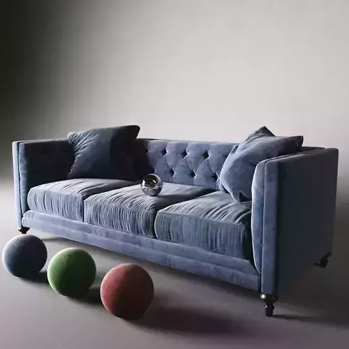 Graham Velvet Sofa