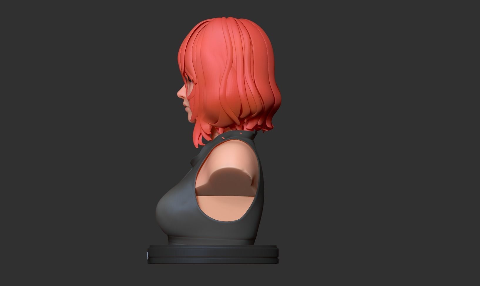 Head Basemesh Free 3D print model_9
