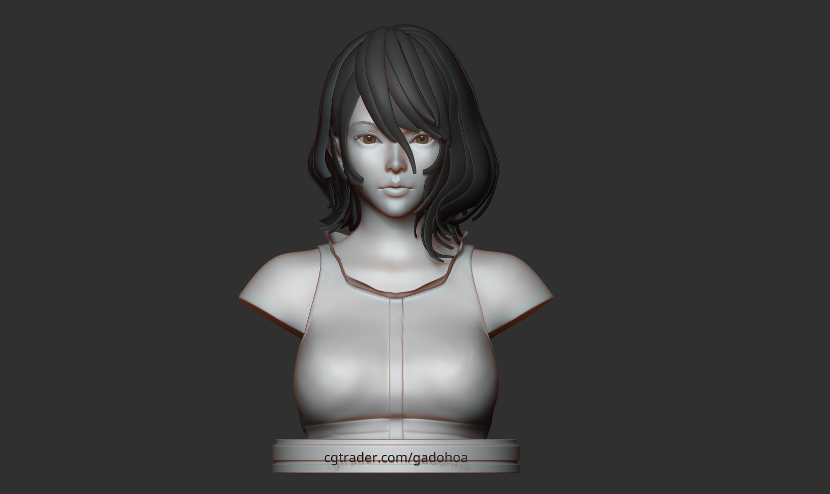 Head Basemesh Free 3D print model_19