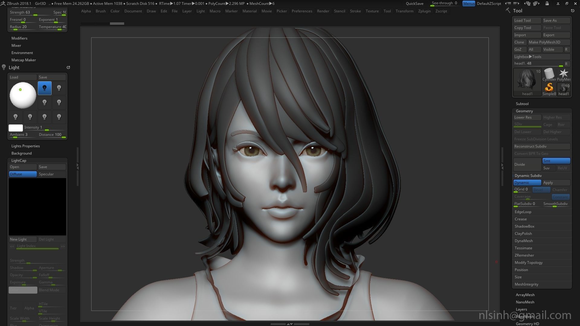 Head Basemesh Free 3D print model_14