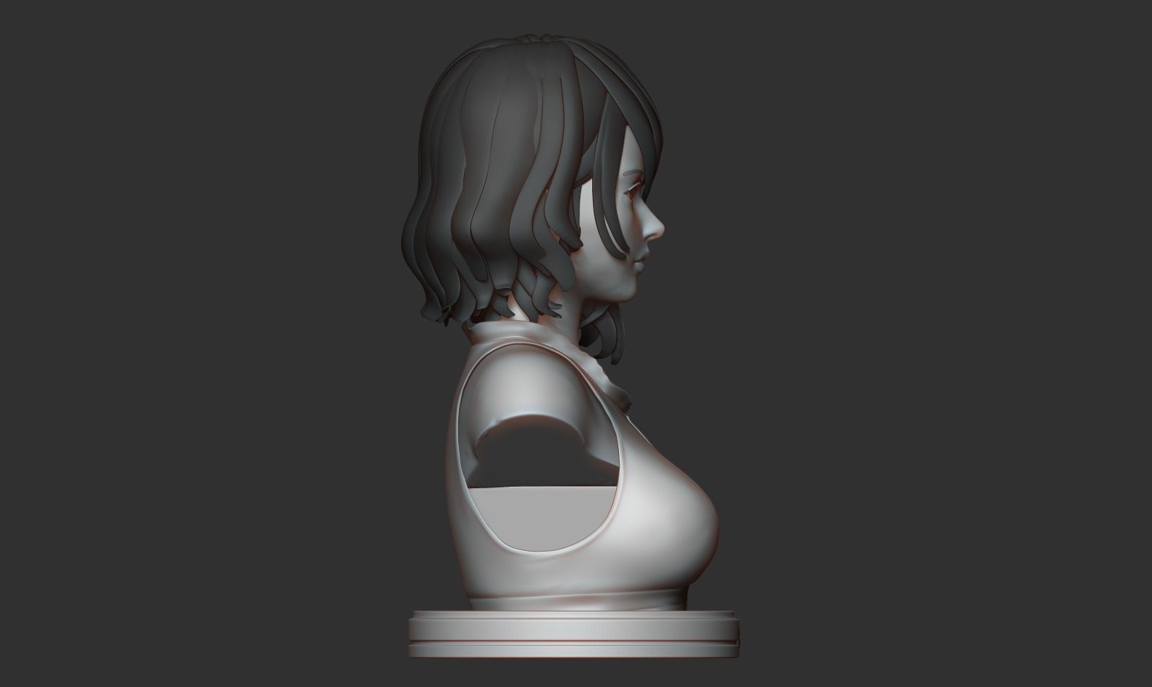 Head Basemesh Free 3D print model_20