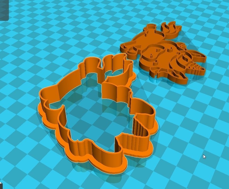 Stl file Unicorn cookie cutter for printing on 3D printer  3D print model_5