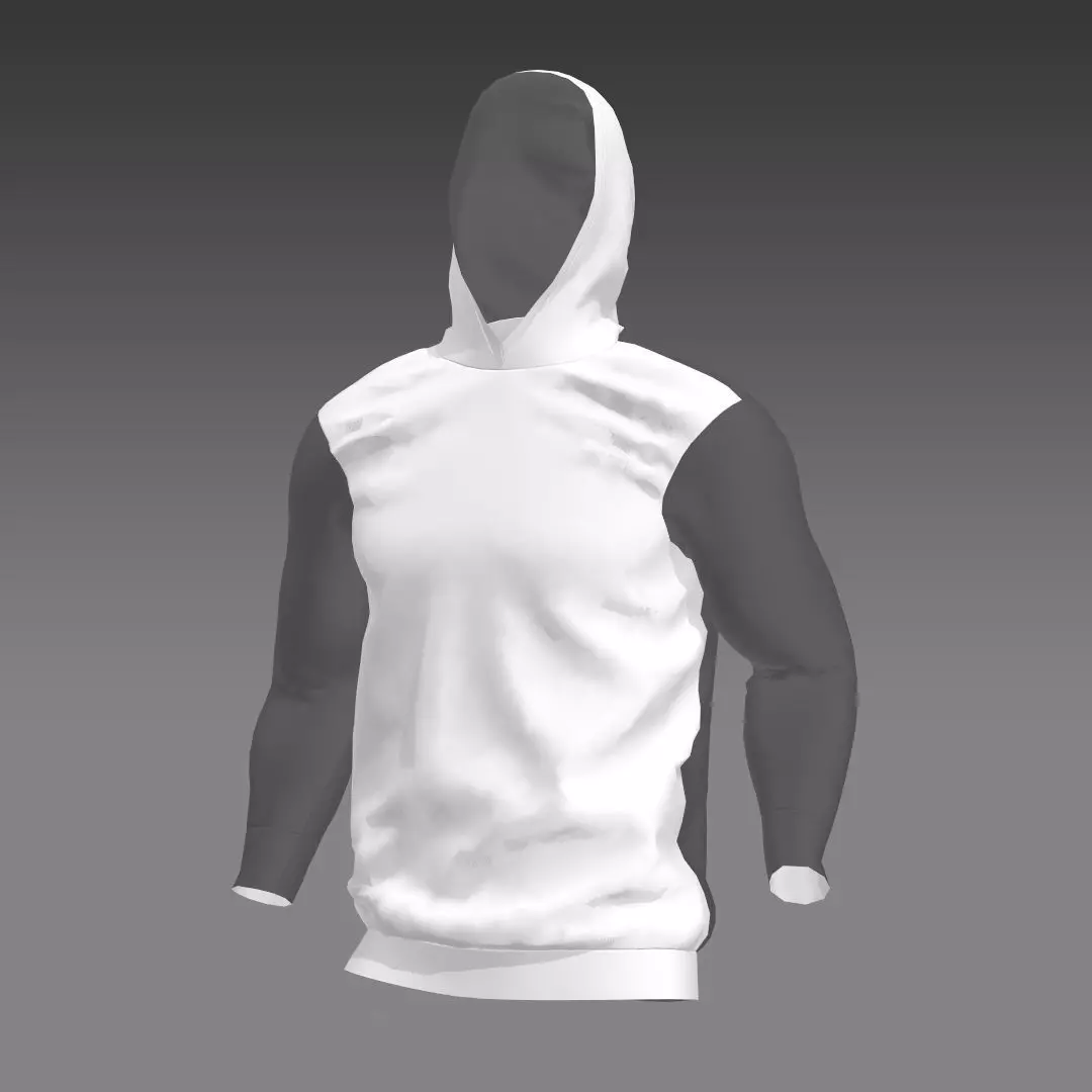 hoodie Free 3D model_0