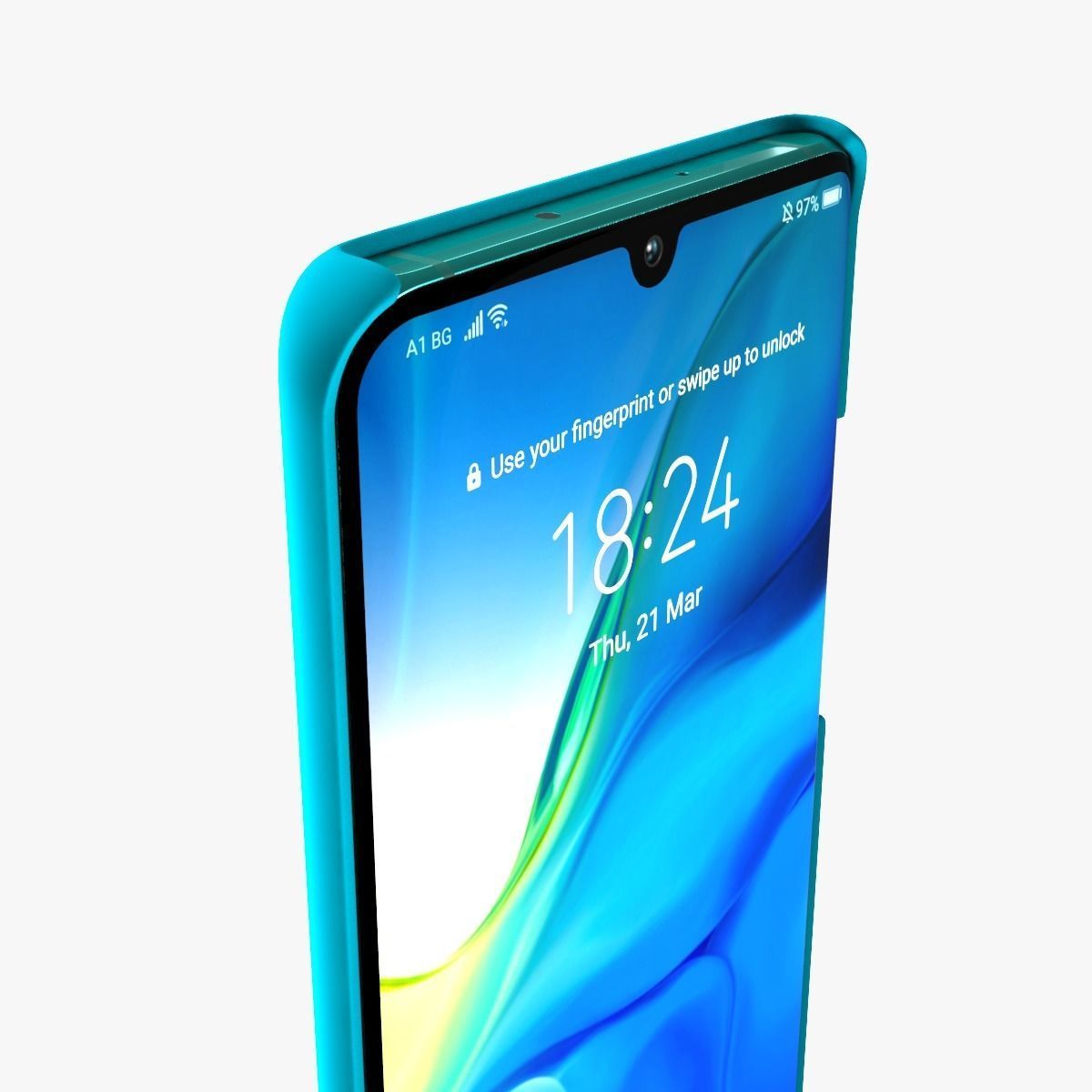 Case For Huawei P30 Pro 3D model_3