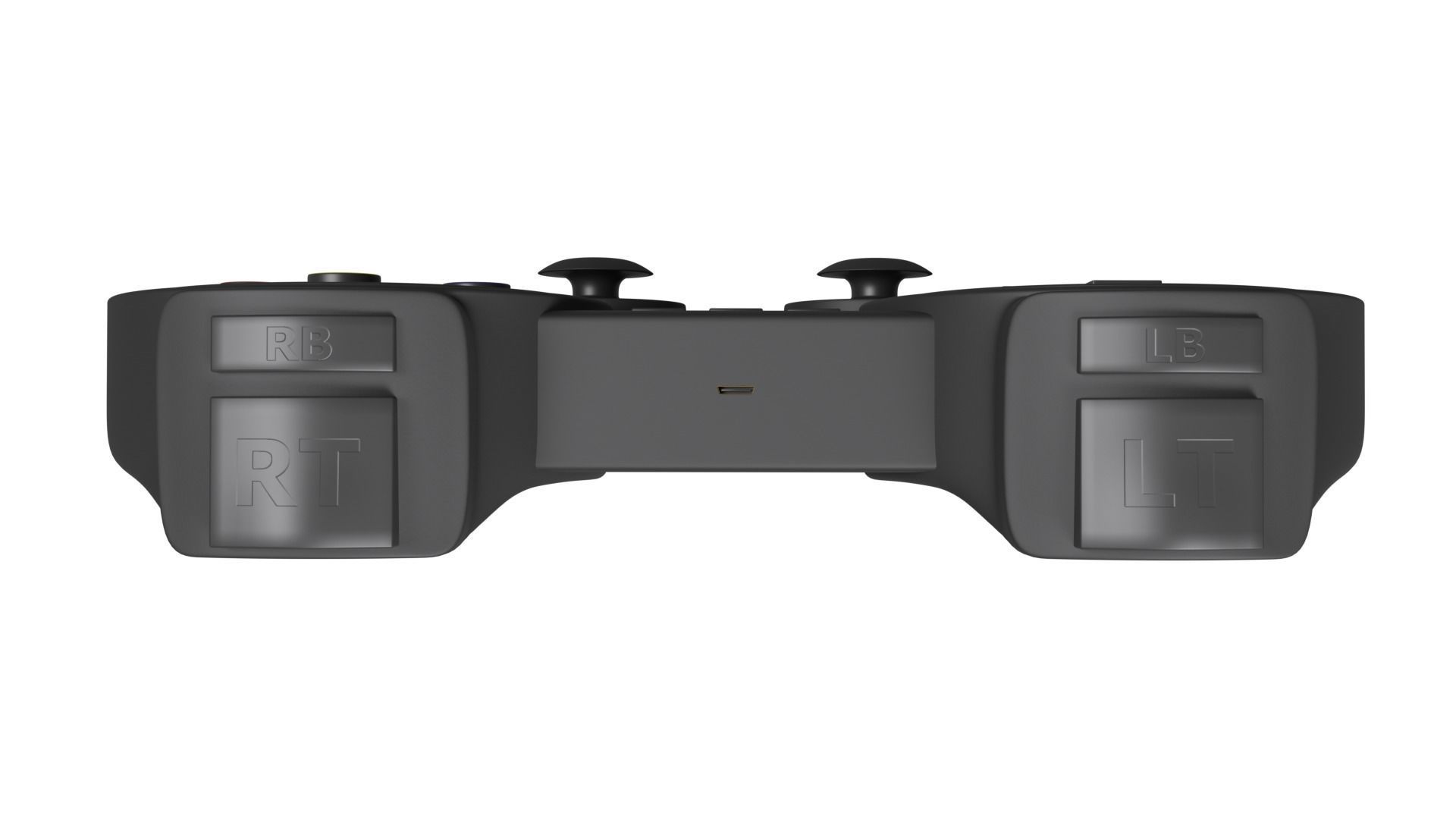 Wireless Gamepad 3D model_2