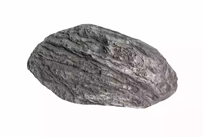 Gray mountain rock 3 PBR