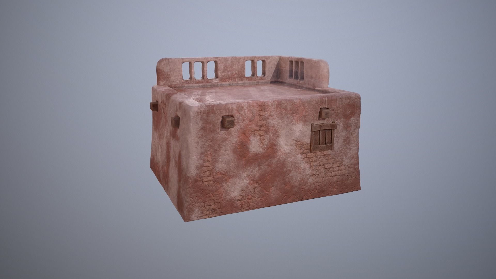 ARAB HOUSE GAME READY Low-poly 3D model_5