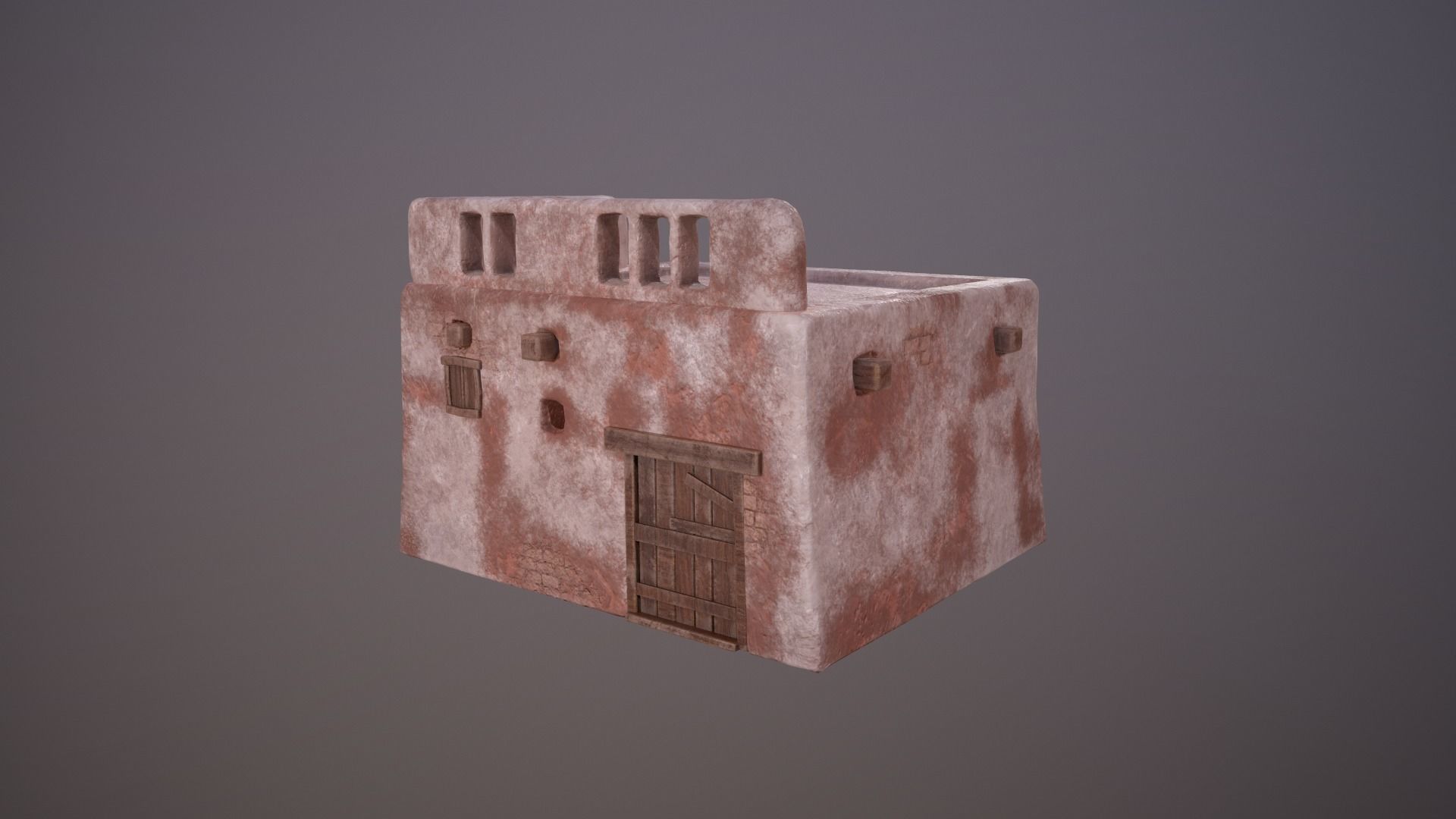 ARAB HOUSE GAME READY Low-poly 3D model_13