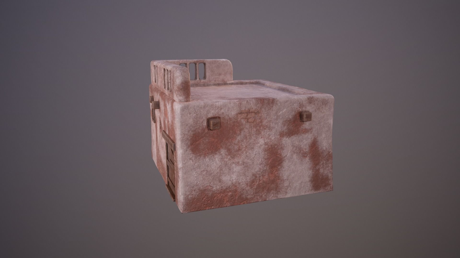 ARAB HOUSE GAME READY Low-poly 3D model_7