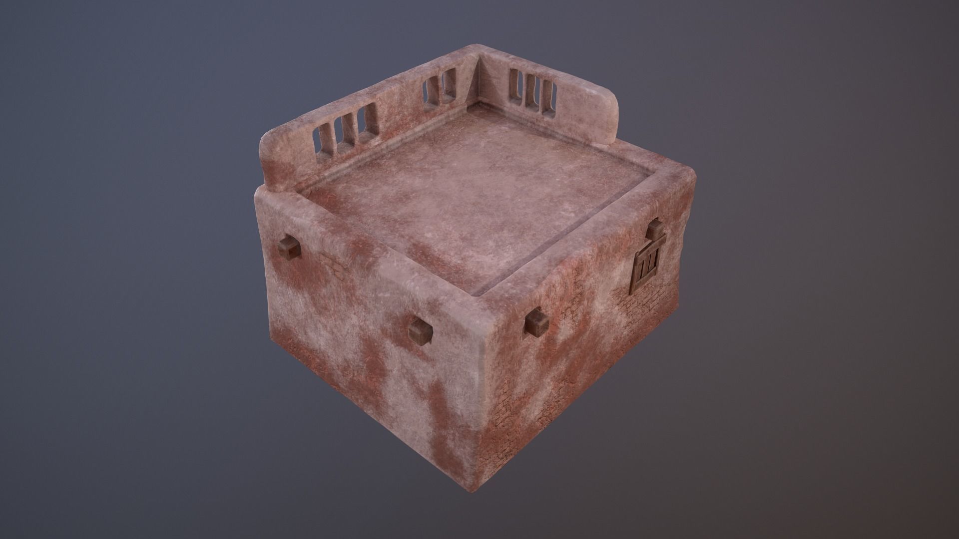 ARAB HOUSE GAME READY Low-poly 3D model_8