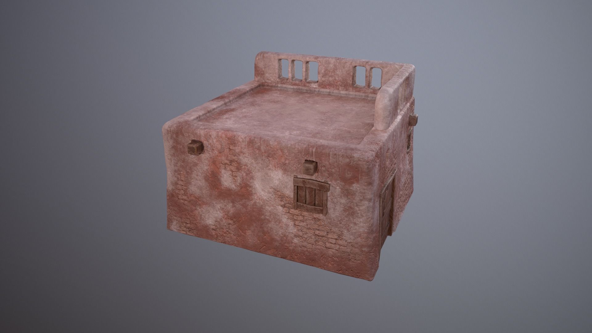 ARAB HOUSE GAME READY Low-poly 3D model_9