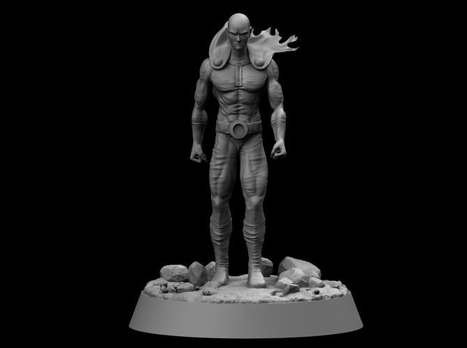 One punch man 3D print model