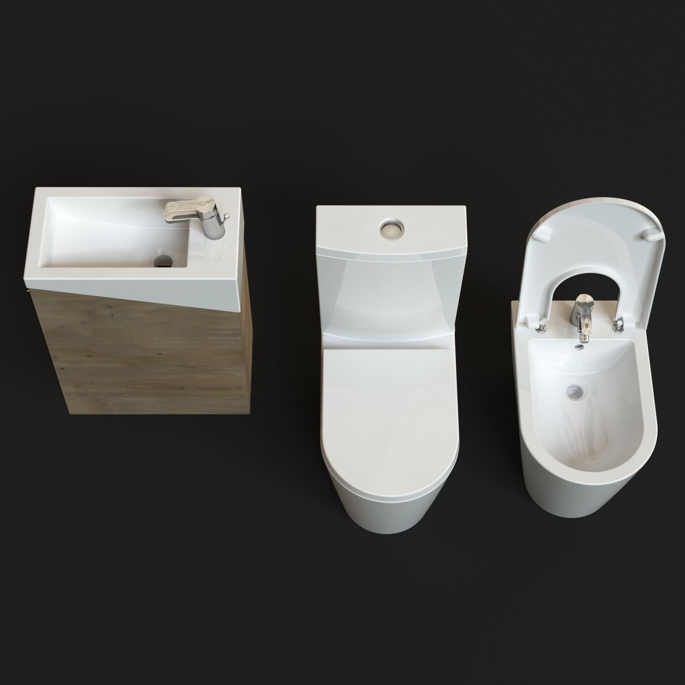 Urb Y Plus Sanitaryware FREE model Free 3D model_4