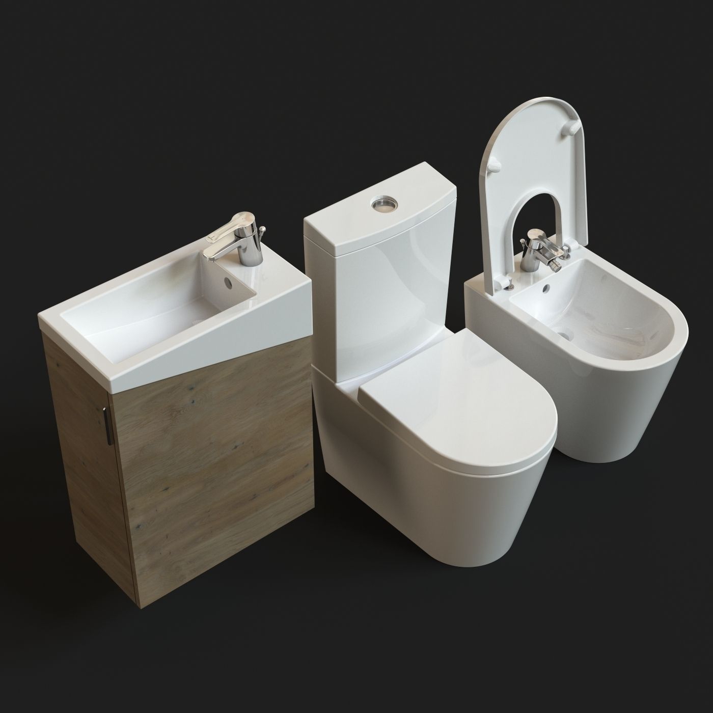 Urb Y Plus Sanitaryware FREE model Free 3D model_3