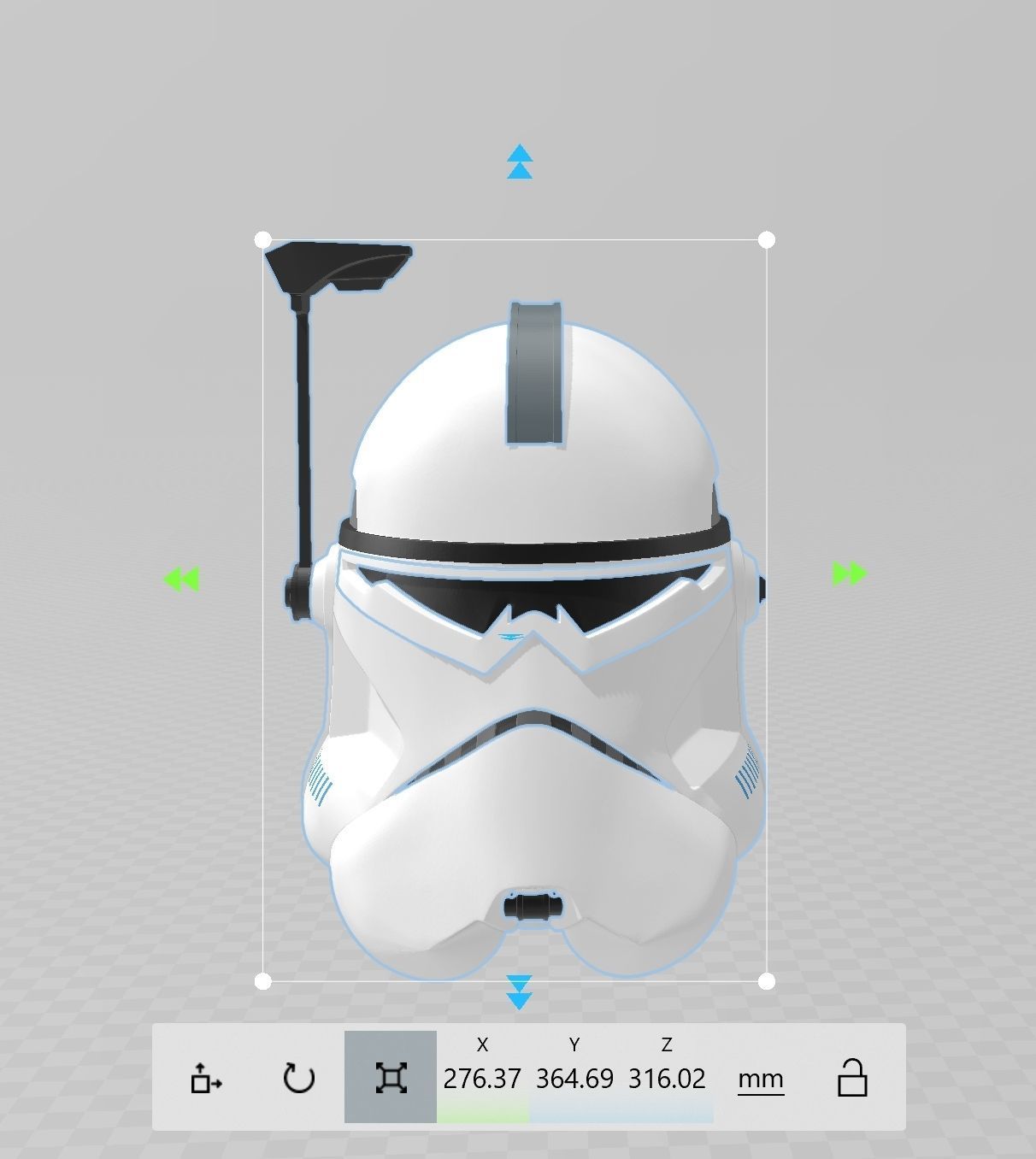 Star Wars Clone Commander Wolffe Full Armor 3D print model_27