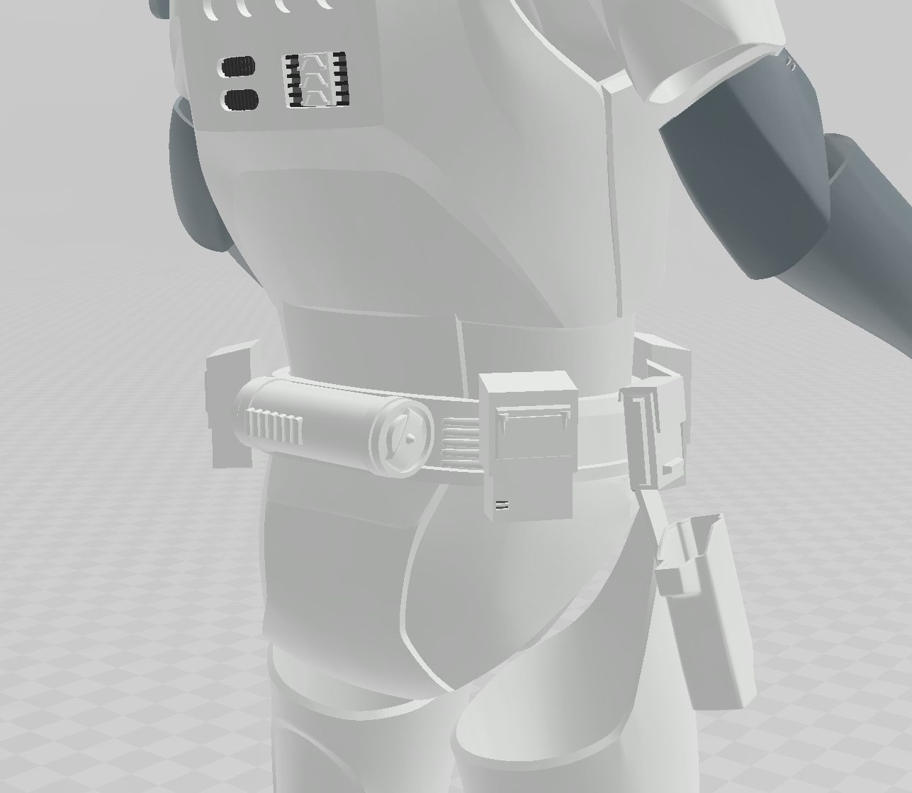Star Wars Clone Commander Wolffe Full Armor 3D print model_8