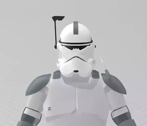 Star Wars Clone Commander Wolffe Full Armor 3D print model