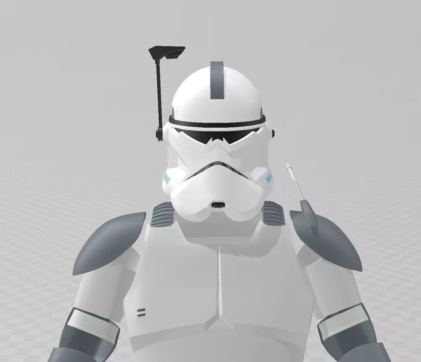 Star Wars Clone Commander Wolffe Full Armor 3D print model_0