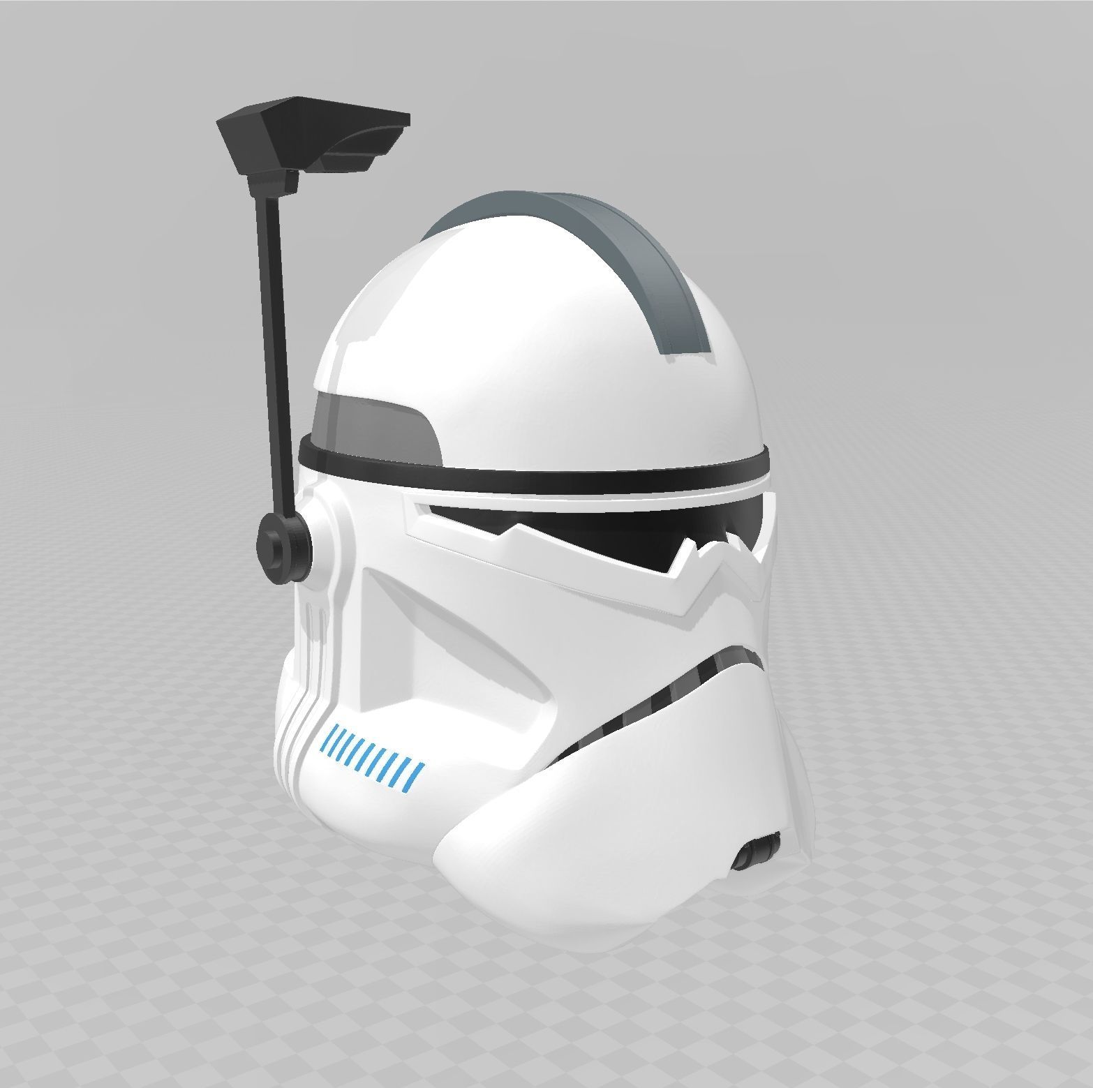 Star Wars Clone Commander Wolffe Full Armor 3D print model_25