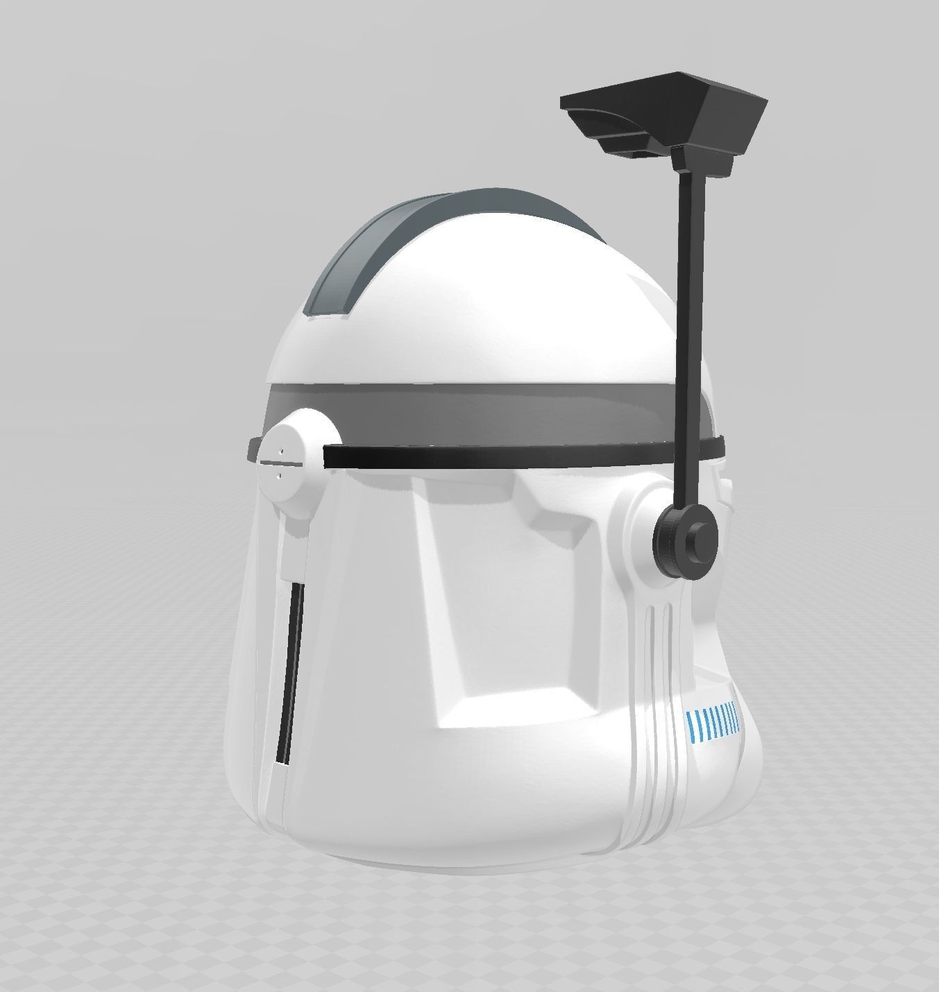 Star Wars Clone Commander Wolffe Full Armor 3D print model_24