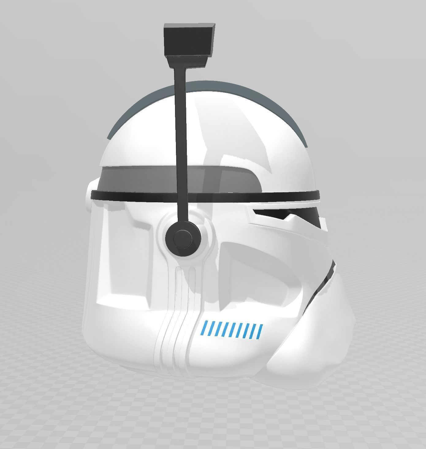 Star Wars Clone Commander Wolffe Full Armor 3D print model_26